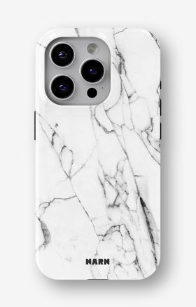 iPhone 14 Pro Tough Case – Milky Marble - View 1