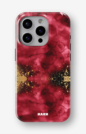 iPhone 14 Pro Tough Case – Burgendy Shimmer - View 1