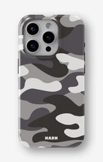 iPhone 14 Pro Tough Case – Grey Camo - View 1