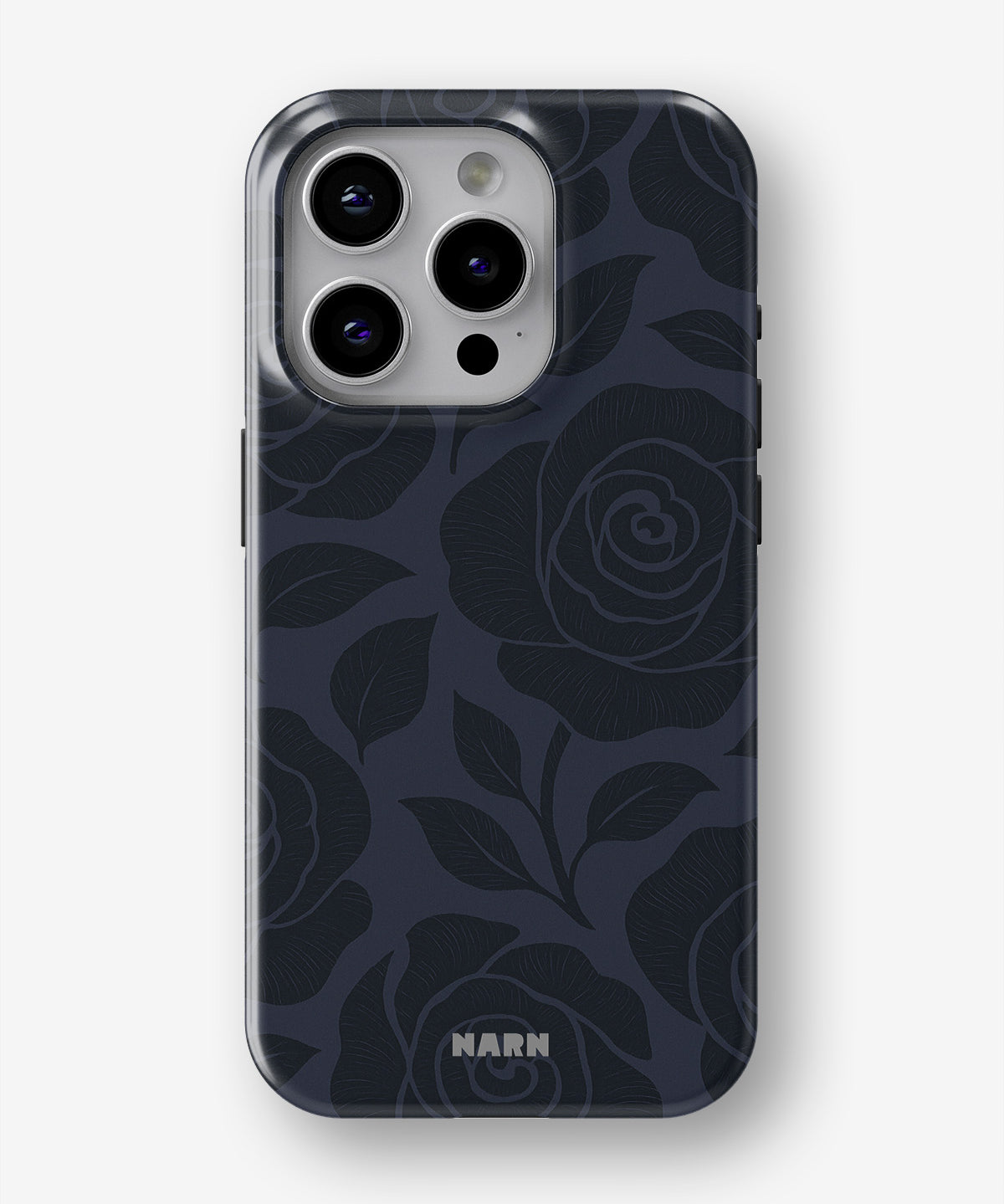 iPhone 14 Pro Tough Case – Midnight Rose - View 1