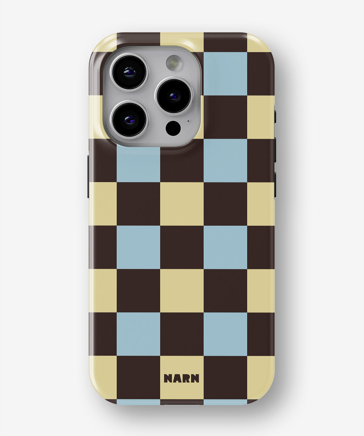 iPhone 14 Pro Tough Case – Butter Check - View 1