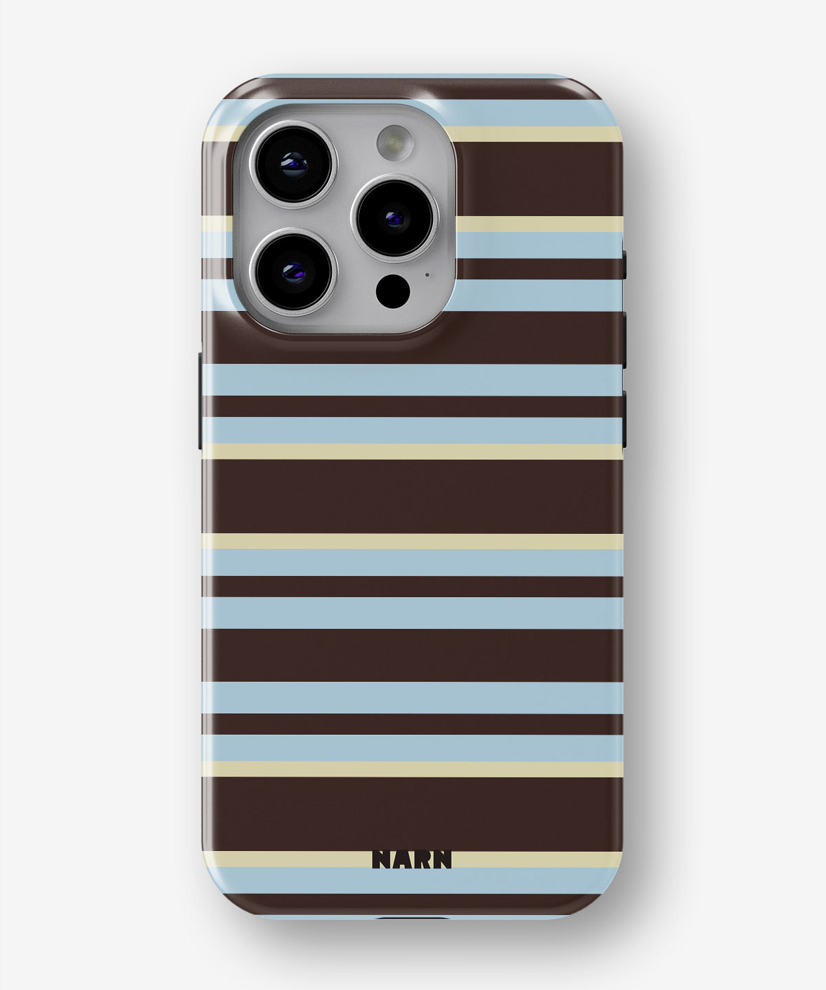 iPhone 14 Pro Tough Case – Latte Lines - View 1