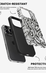 iPhone 14 Pro Tough Case – Japanese Pattern - View 2