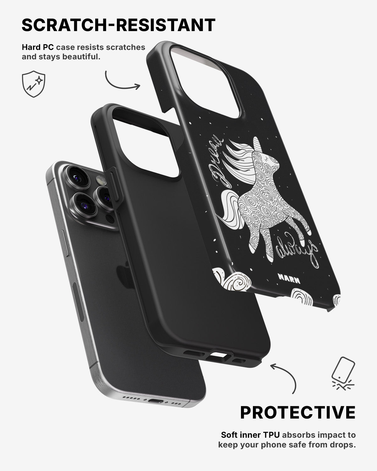 iPhone 14 Pro Tough Case – Dream Always - View 2