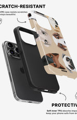 iPhone 14 Pro Tough Case – Cute Dogs - View 2