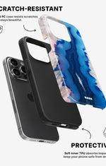 iPhone 14 Pro Tough Case – Blue Agate - View 2