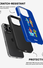 iPhone 14 Pro Tough Case – Beatles Blue - View 2