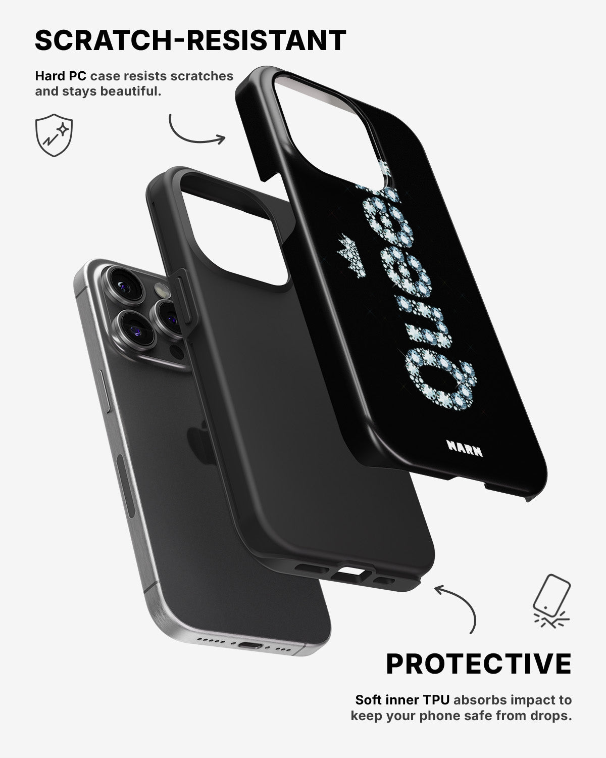 iPhone 14 Pro Tough Case – Queen - View 2