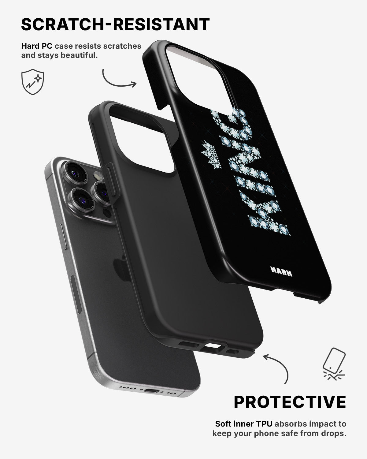 iPhone 14 Pro Tough Case – King - View 2