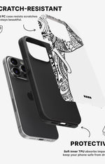 iPhone 14 Pro Tough Case – Mandala Elephant - View 2