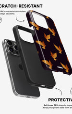 iPhone 14 Pro Tough Case – Royal Doves - View 2