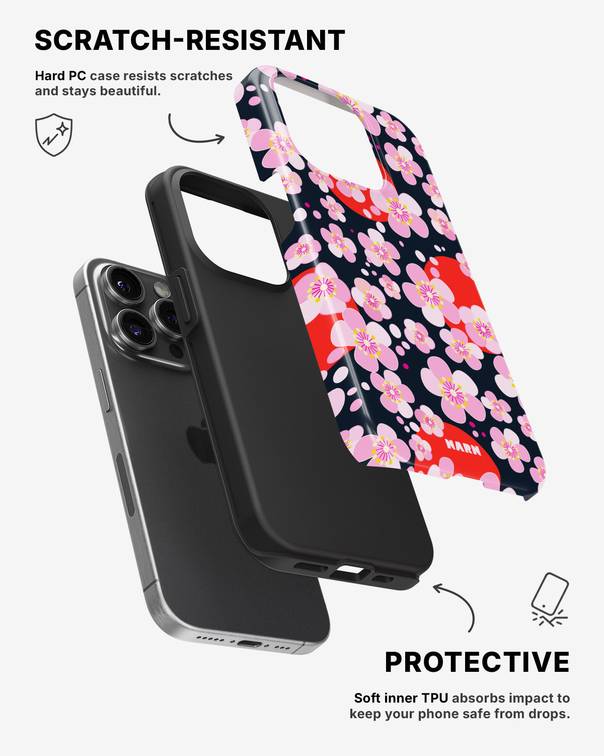 iPhone 14 Pro Tough Case – Tokyo Nights - View 2