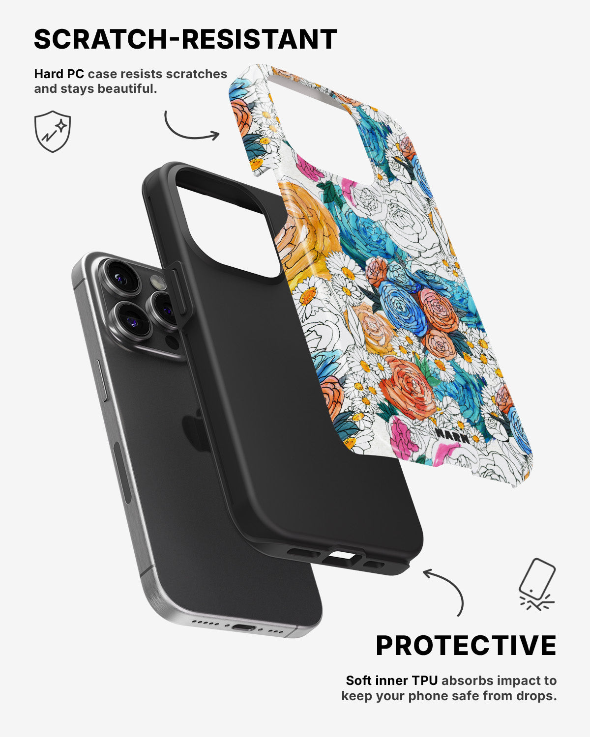 iPhone 14 Pro Tough Case – Midsommer - View 2