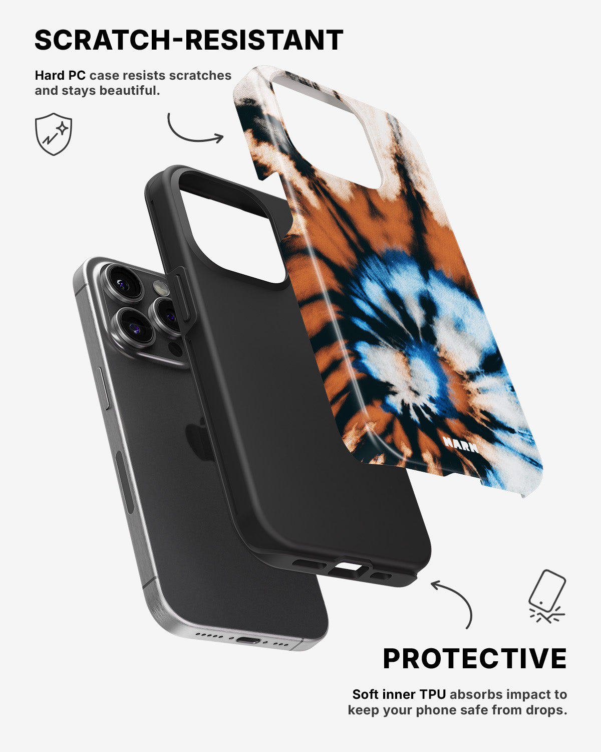 iPhone 14 Pro Tough Case – Boho Dream - View 2