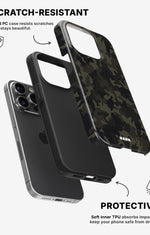 iPhone 14 Pro Tough Case – Jungle Green Camo - View 2
