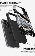 iPhone 14 Pro Tough Case – Dark Swirl - View 2
