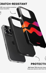iPhone 14 Pro Tough Case – Color Wave - View 2
