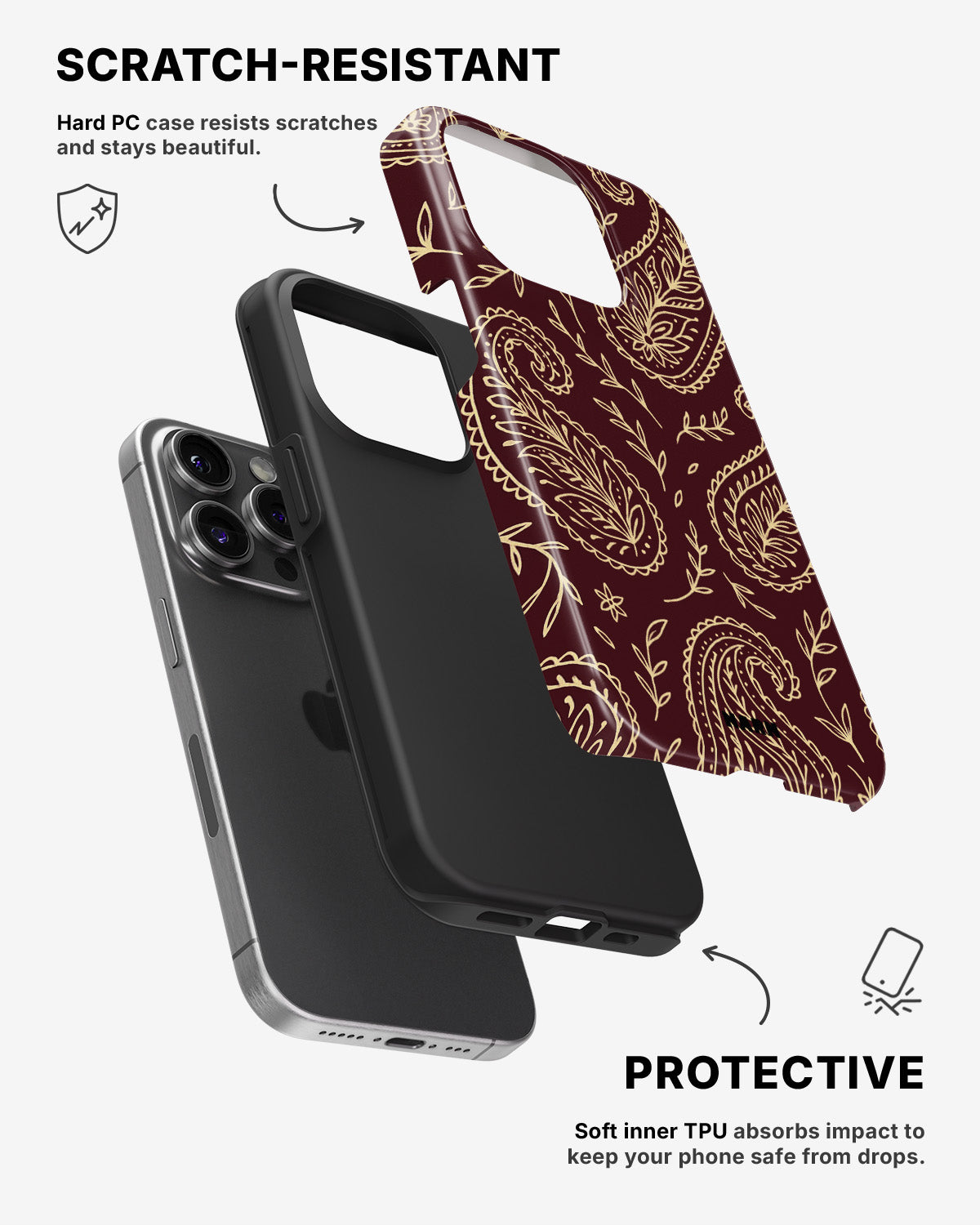 iPhone 14 Pro Tough Case – Madame Royale - View 2