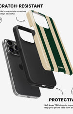 iPhone 14 Pro Tough Case – Vert Stripe - View 2