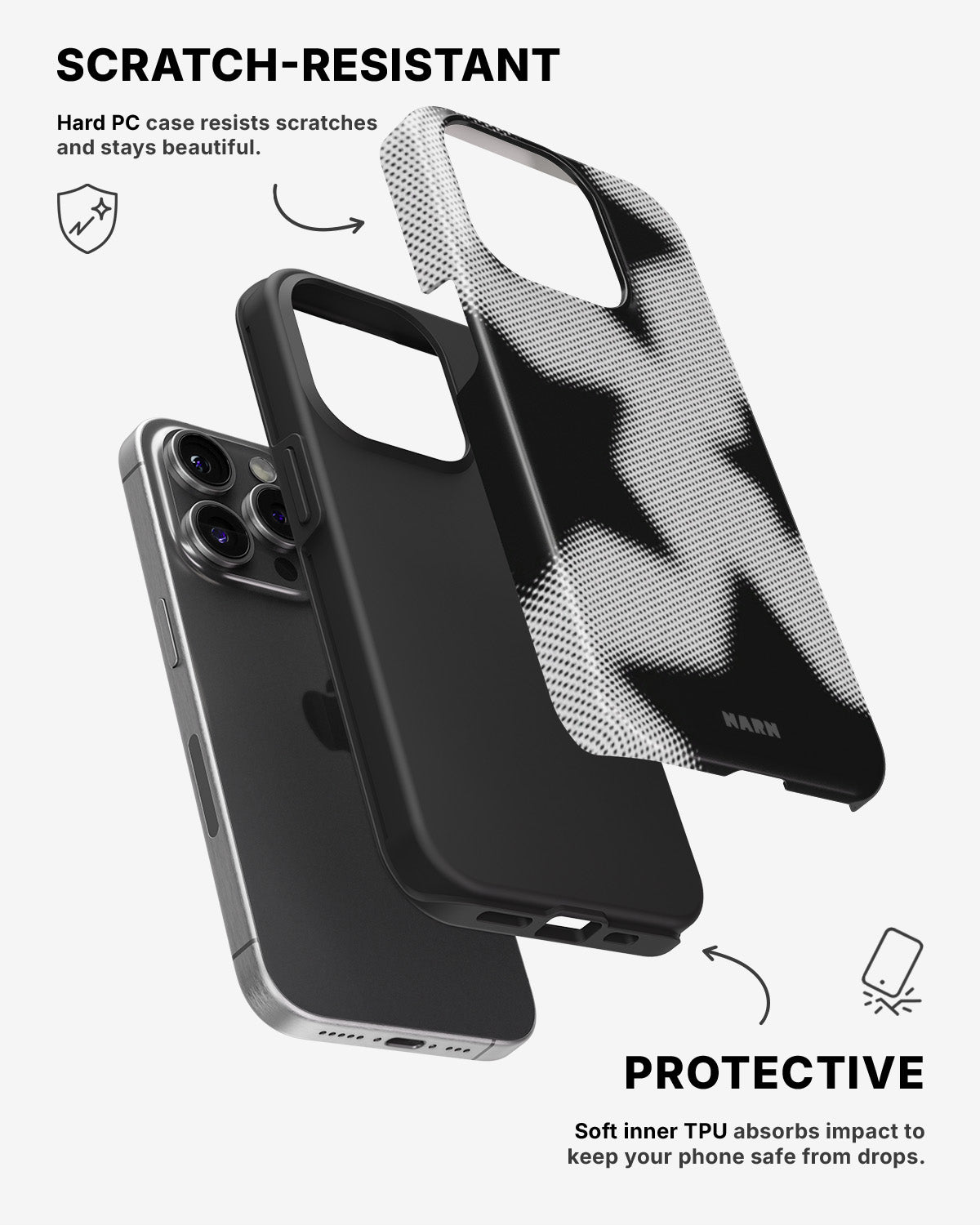 iPhone 14 Pro Tough Case – Starstruck - View 2