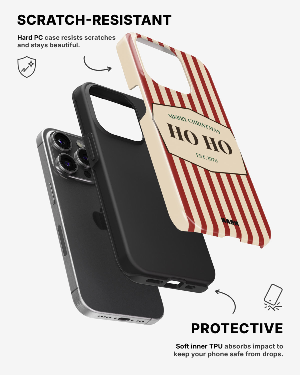 iPhone 14 Pro Tough Case – Ho Ho - View 2