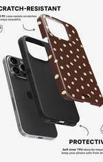 iPhone 14 Pro Tough Case – Choco Dots - View 2