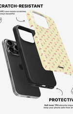 iPhone 14 Pro Tough Case – Petite Roses - View 2