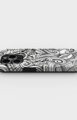iPhone 14 Pro Tough Case – Japanese Pattern - View 3