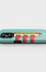 iPhone 14 Pro Tough Case – Hot Dog - View 3