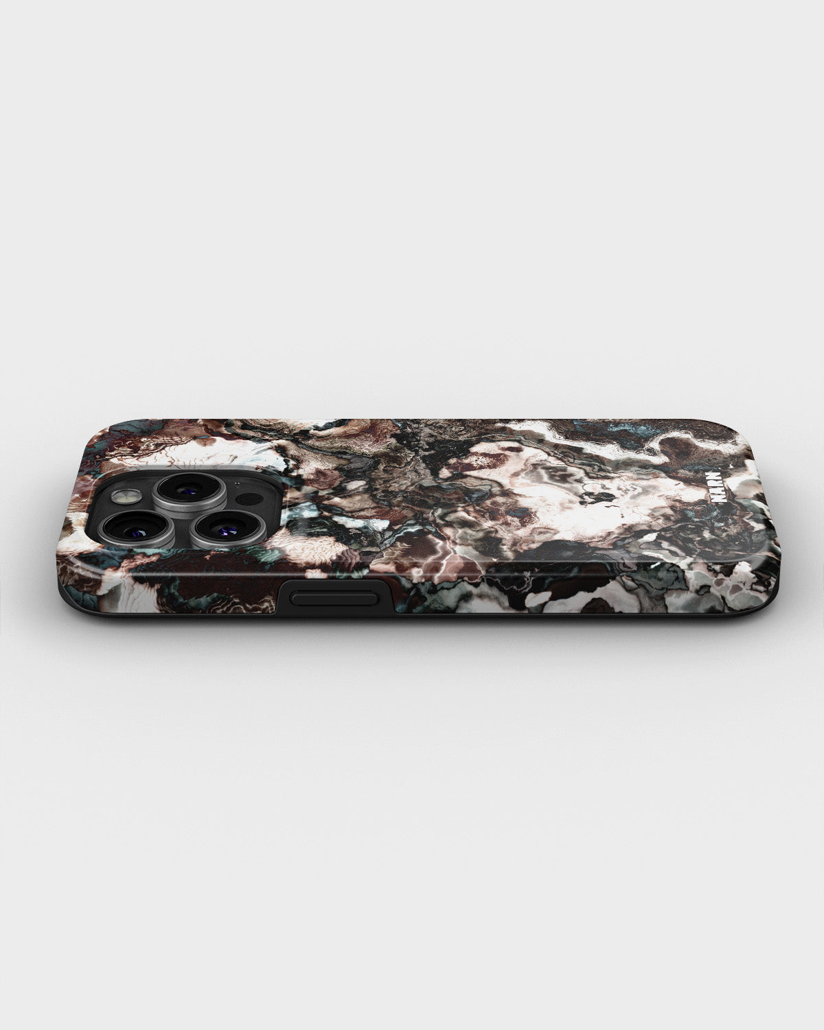 iPhone 14 Pro Tough Case – Marble Brown - View 3