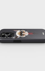 iPhone 14 Pro Tough Case – Hipster Cat - View 3
