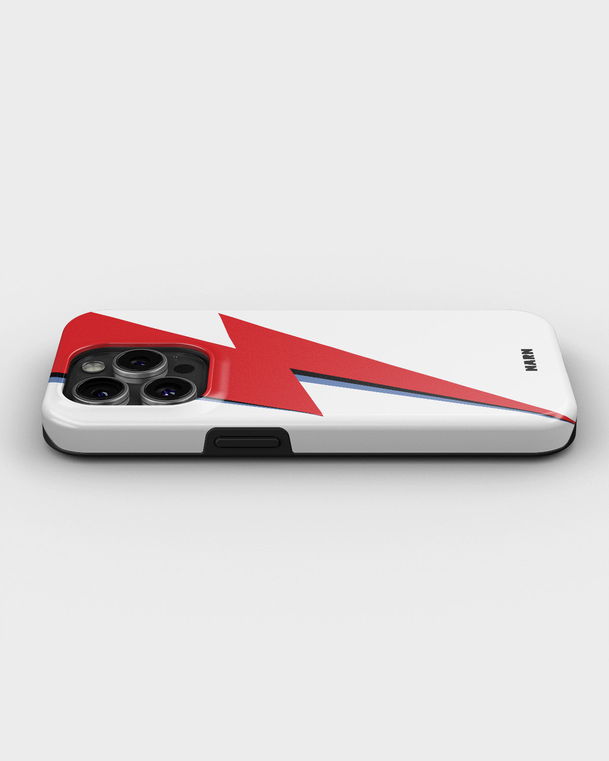 iPhone 14 Pro Tough Case – White Bowie  - View 3