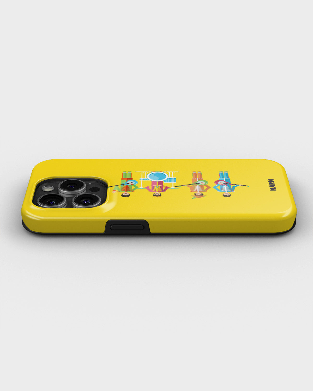 iPhone 14 Pro Tough Case – Beatles Yellow - View 3
