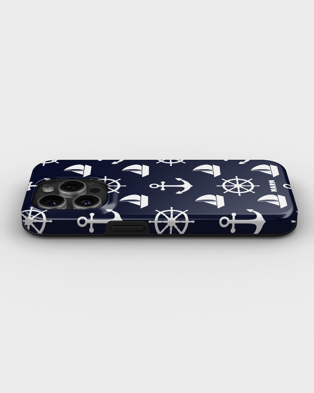 iPhone 14 Pro Tough Case – Deep Blue Voyage - View 3
