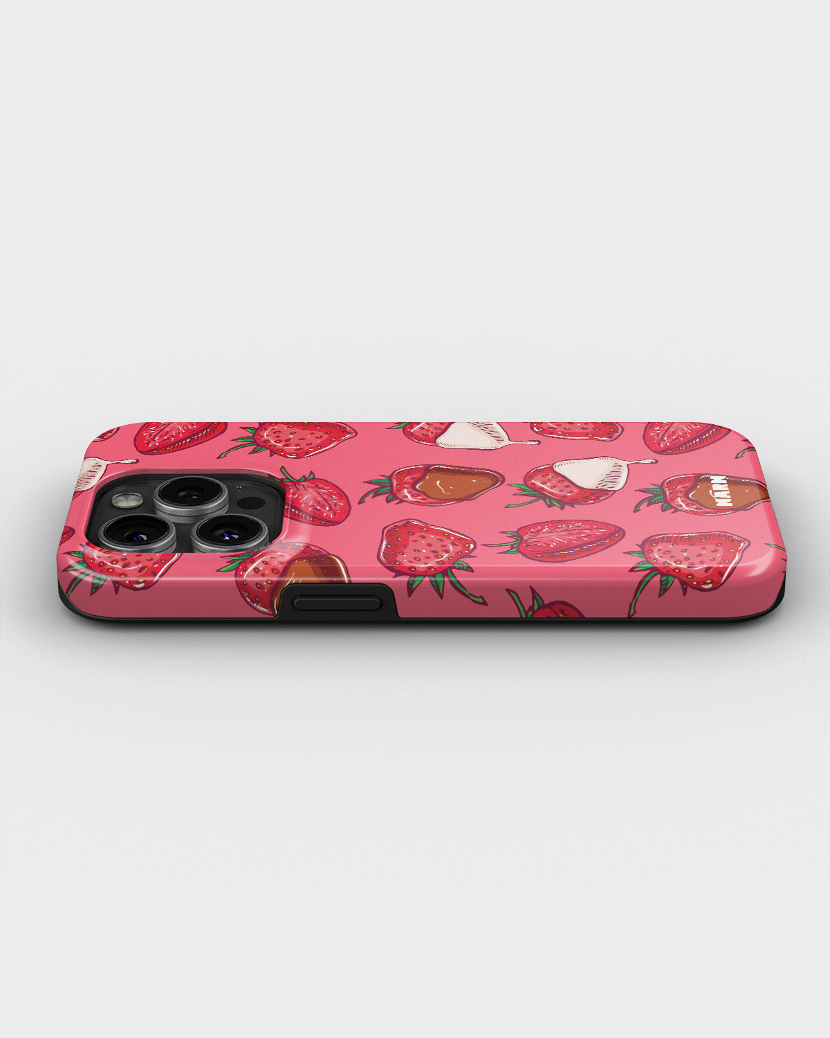 iPhone 14 Pro Tough Case – Strawberry Chocolate - View 3