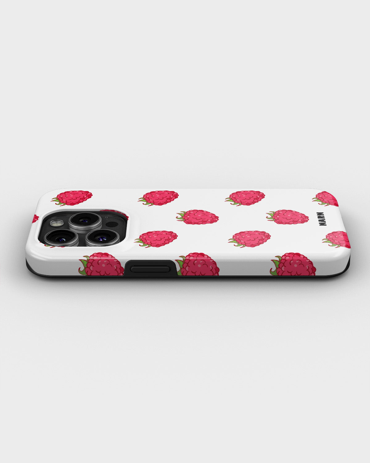iPhone 14 Pro Tough Case – Raspberry Bliss - View 3