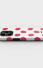 iPhone 14 Pro Tough Case – Raspberry Bliss - View 3