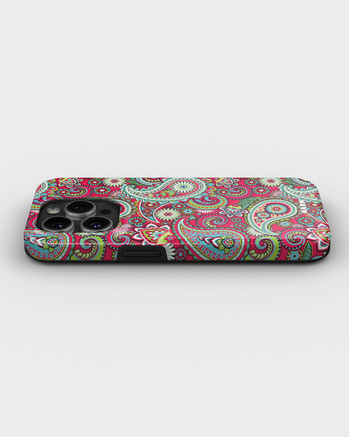 iPhone 14 Pro Tough Case – Paisley Paradise - View 3