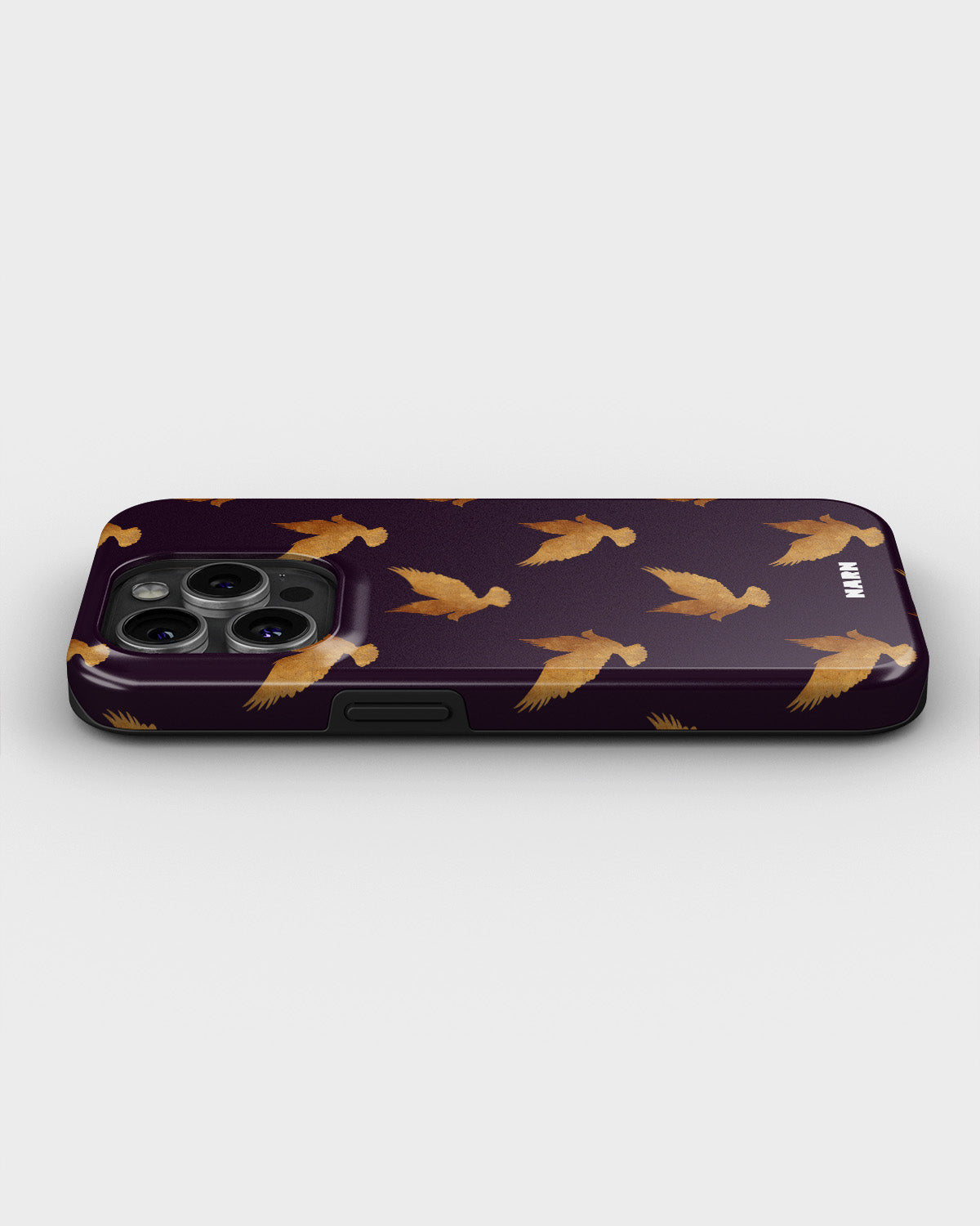 iPhone 14 Pro Tough Case – Royal Doves - View 3
