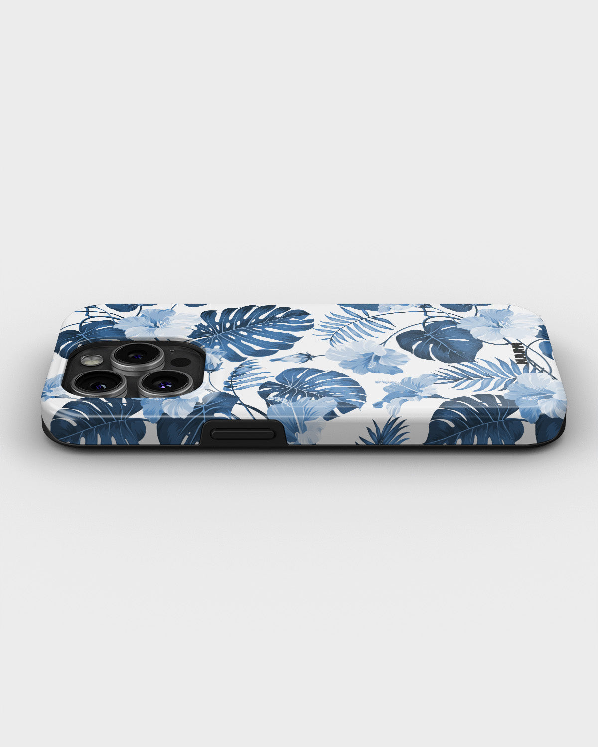 iPhone 14 Pro Tough Case – Blue Tropics - View 3