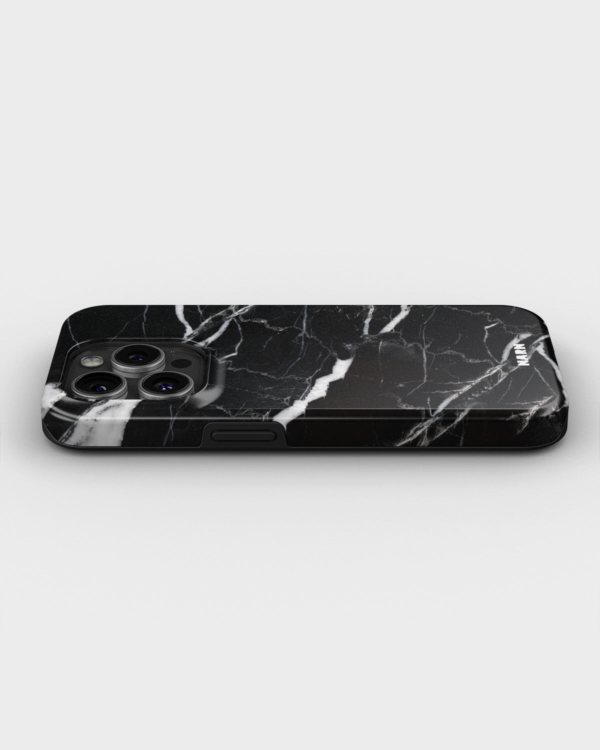 iPhone 14 Pro Tough Case – Black Marble - View 3