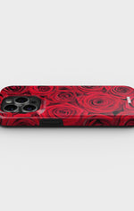 iPhone 14 Pro Tough Case – Red Roses - View 3