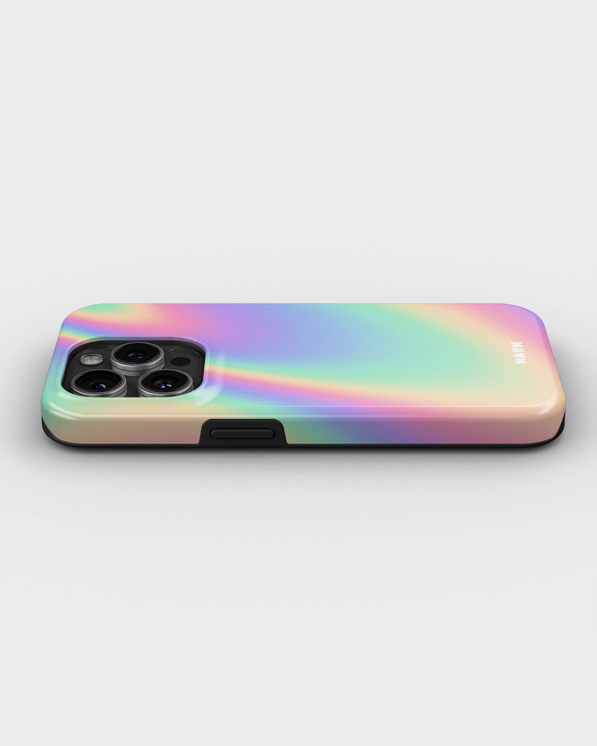 iPhone 14 Pro Tough Case – Rainbow Haze - View 3