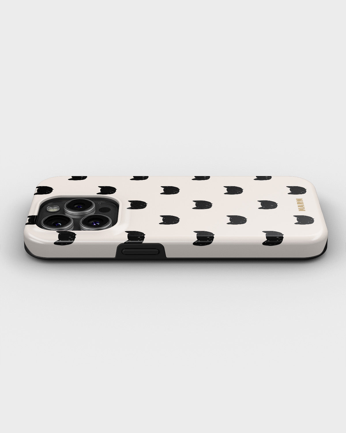 iPhone 14 Pro Tough Case – Kitty Dots - View 3