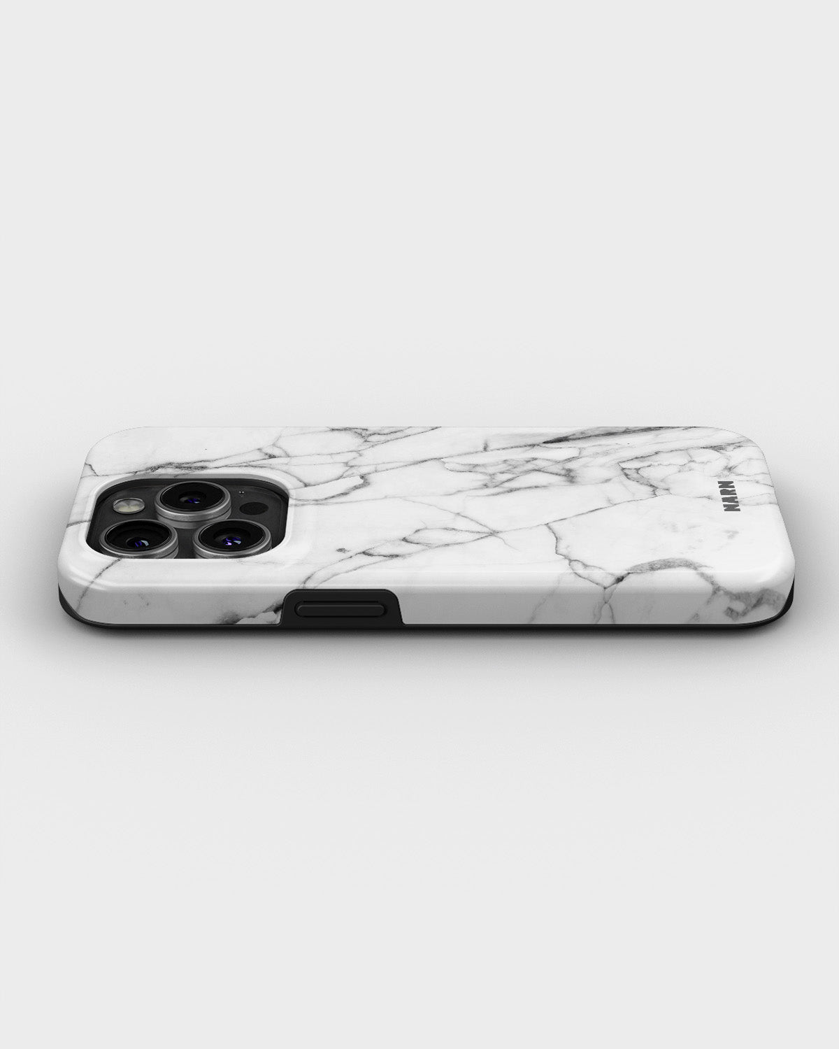 iPhone 14 Pro Tough Case – Milky Marble - View 3
