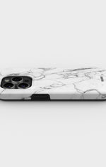 iPhone 14 Pro Tough Case – Milky Marble - View 3