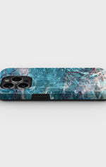 iPhone 14 Pro Tough Case – Icy Marble - View 3