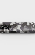 iPhone 14 Pro Tough Case – Grey Camo - View 3