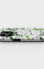 iPhone 14 Pro Tough Case – White Bloom - View 3