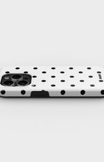 iPhone 14 Pro Tough Case – Mono Dots - View 3